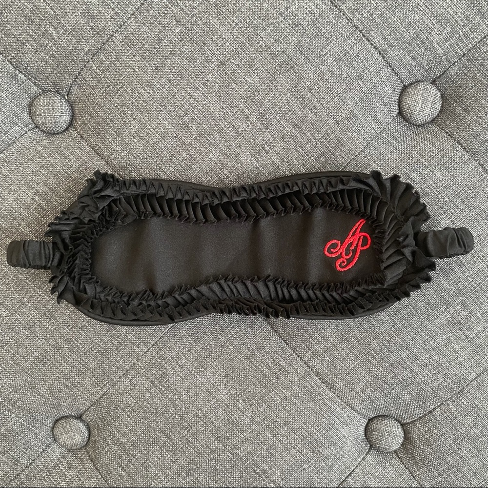 Agent Provocateur Silk Ruffled Eye Sleeping Mask